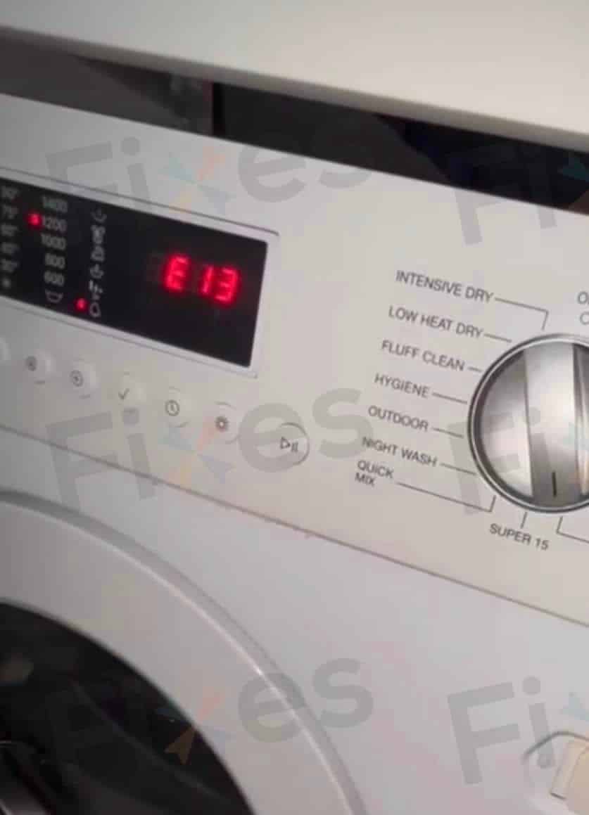 出現故障代碼E13🔒GAGGENAU洗衣機 WD200140/07