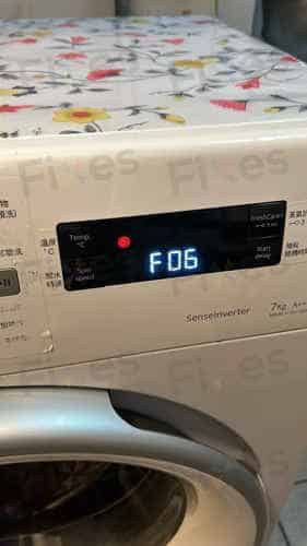 出現故障代碼F06🔑Whirlpool惠而浦前置式洗衣機 CFCR70111