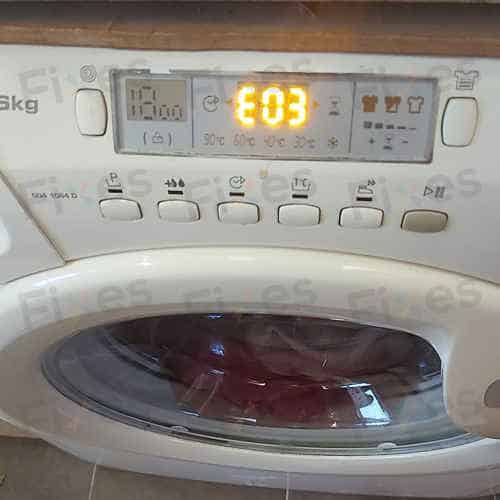 出現故障代碼E03🚫Candy金鼎牌前置式洗衣機 GO41064D16S